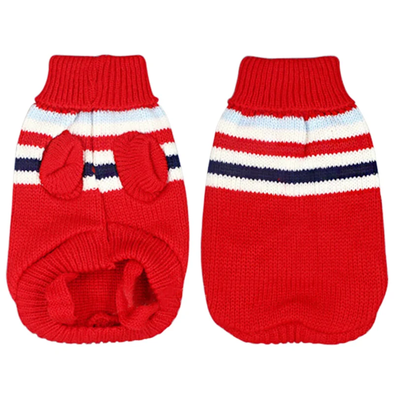 Warm Dog Clothes for Small Dog Coats Jacket Winter Clothes for Dogs Cats Clothing Chihuahua Cartoon Pet Sweater Costume Apparels