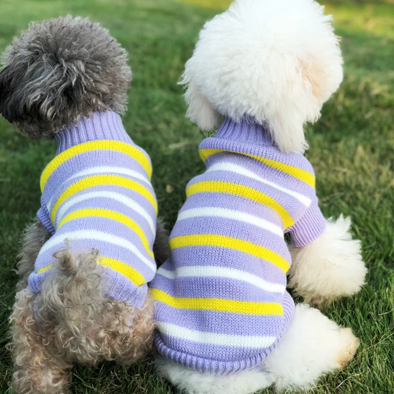 Warm Dog Clothes for Small Dog Coats Jacket Winter Clothes for Dogs Cats Clothing Chihuahua Cartoon Pet Sweater Costume Apparels