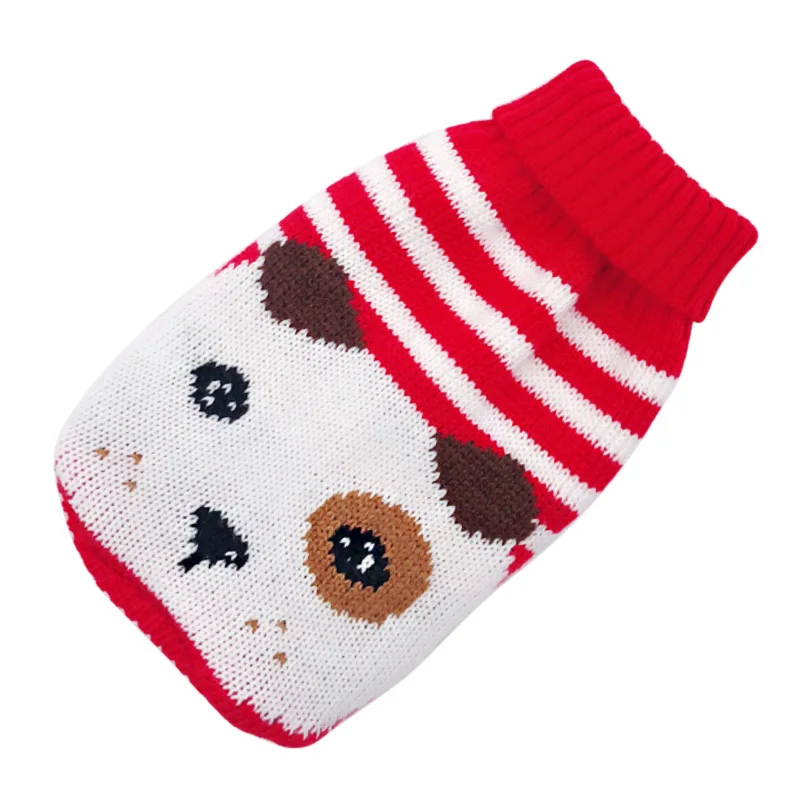 Warm Dog Clothes for Small Dog Coats Jacket Winter Clothes for Dogs Cats Clothing Chihuahua Cartoon Pet Sweater Costume Apparels