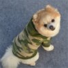 Dog Pet Clothes Camouflage Hoodie Warm Sweater Puppy Coat Apparel Winter Warm Clothes Cute Plush Hoodies For Bulldog Pet Costume - Image 2
