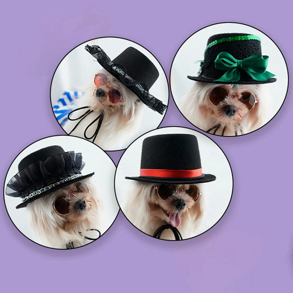 Fashion Pets Hat Halloween Christmas Festival Pet Costumes Apparel Small Dog Cat Headwear Cosplay Party Dressing up Accessories