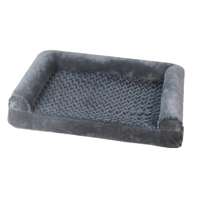 Orthopedic Large Dog Sofa Bed Cozy Pet Couch Nest With Removable Washable Cover Soft Pet Bolster Bed For Big Dogs - Image 4
