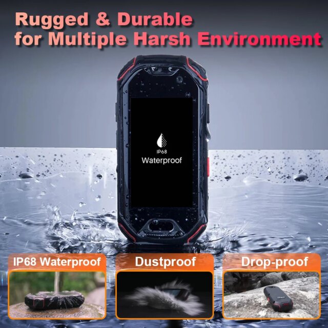 Unihertz ATOM Mini Rugged Smartphone 4GB 64GB Android 9 Octa Core 2.45 inch Unlocked Cellphone 2000mAh NFC - Image 3