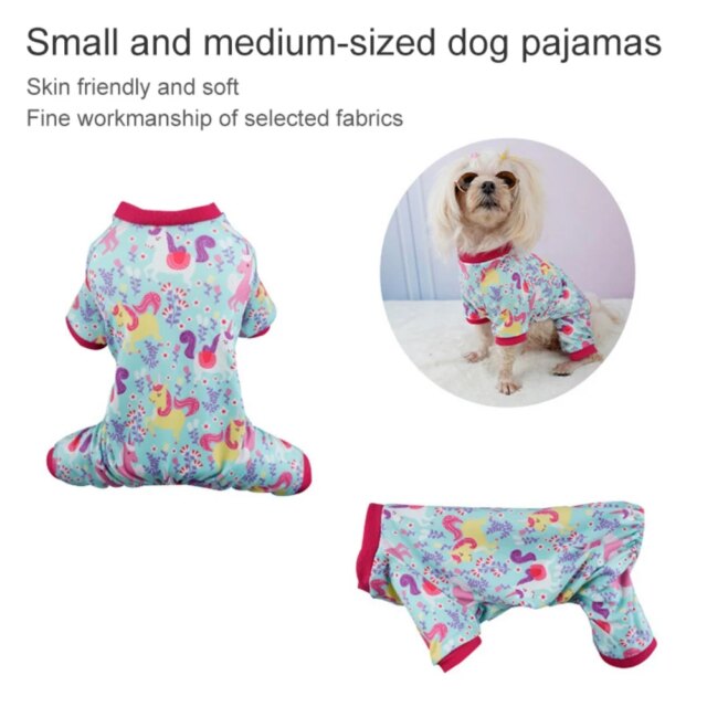 Dog Pajamas Pet Clothes For Small Dogs Cat Pet Puppy Jumpsuit Chihuahua Apparel Sweater for Dogs French Bulldog Pullover - Image 3