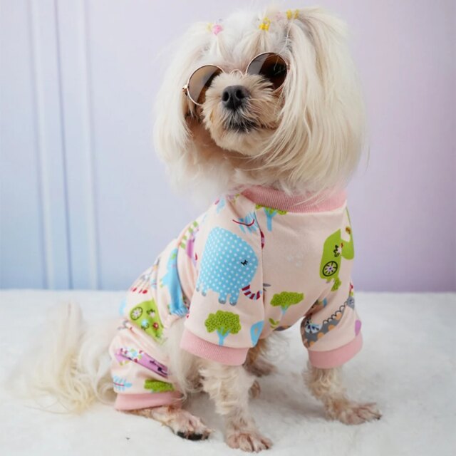 Dog Pajamas Pet Clothes For Small Dogs Cat Pet Puppy Jumpsuit Chihuahua Apparel Sweater for Dogs French Bulldog Pullover - Image 2