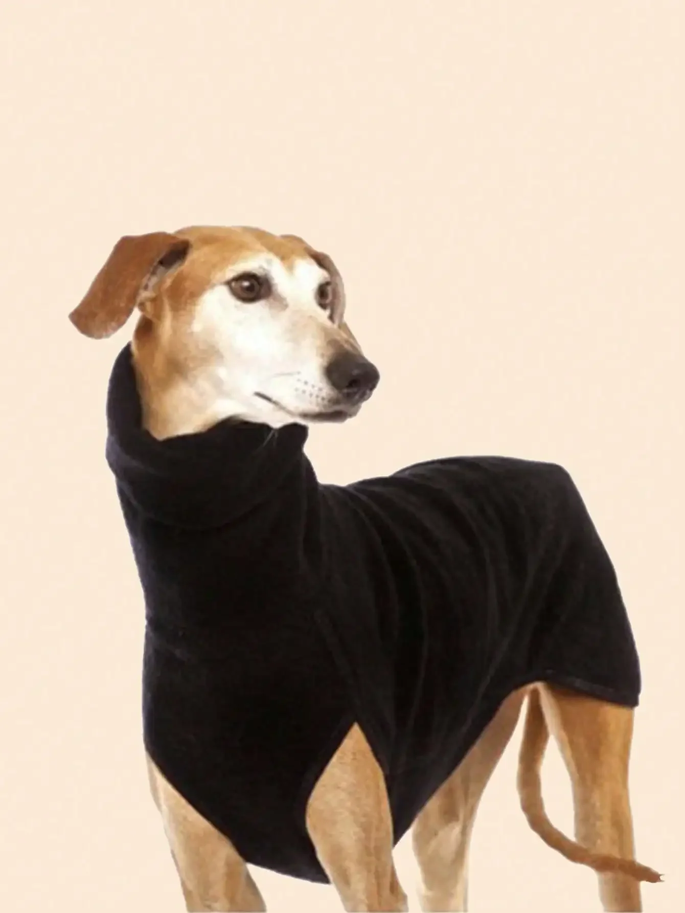 2024 Greyhound Clothes, Dog Winter Coat Pajamas Onesies  Turtleneck Stretch Greyhound Apparel Pet Clothes Coat Outfit for Medium