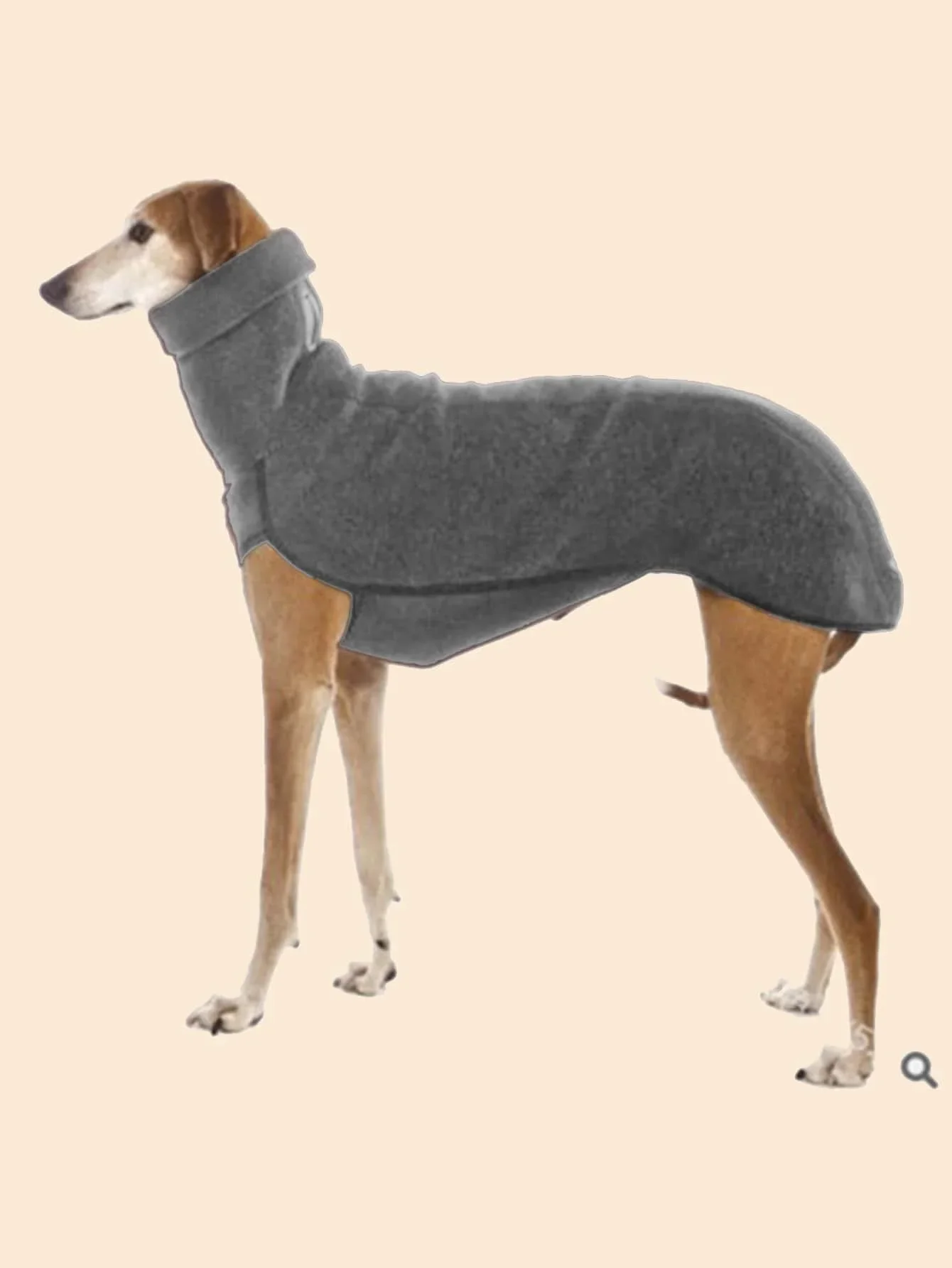 2024 Greyhound Clothes, Dog Winter Coat Pajamas Onesies  Turtleneck Stretch Greyhound Apparel Pet Clothes Coat Outfit for Medium