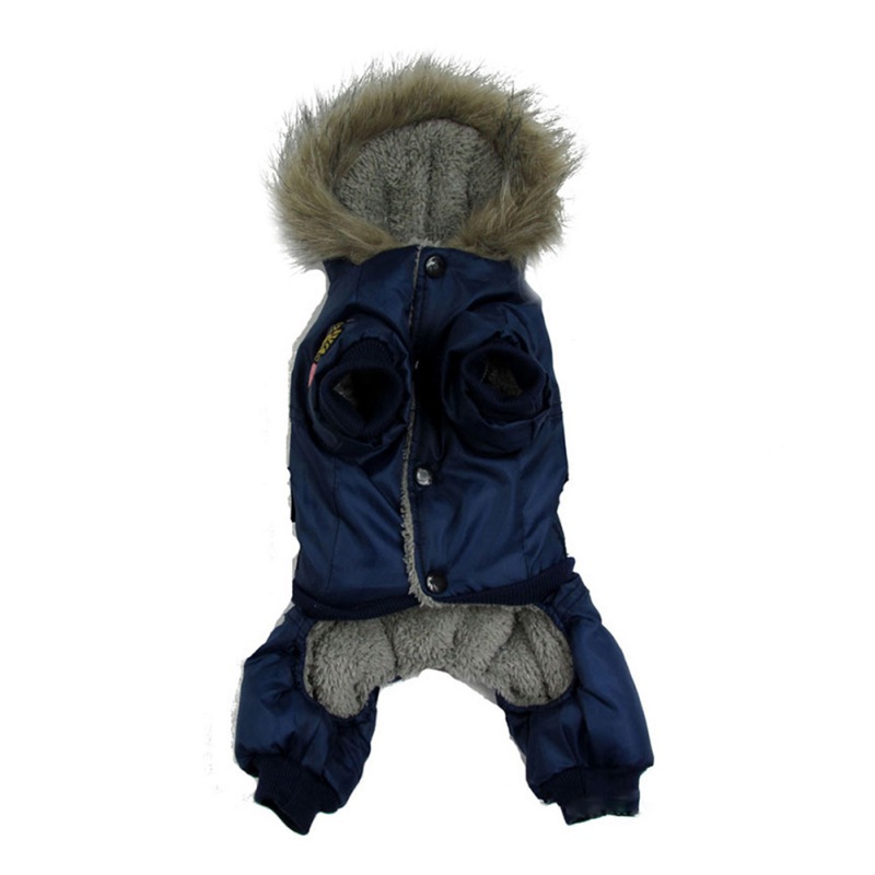 Warm Dog Coat Jacket Four Legs Jumpsuit Pants Apparel Winter Waterproof Pet Dog Clothes Fashion for Chihuahua Yorkie