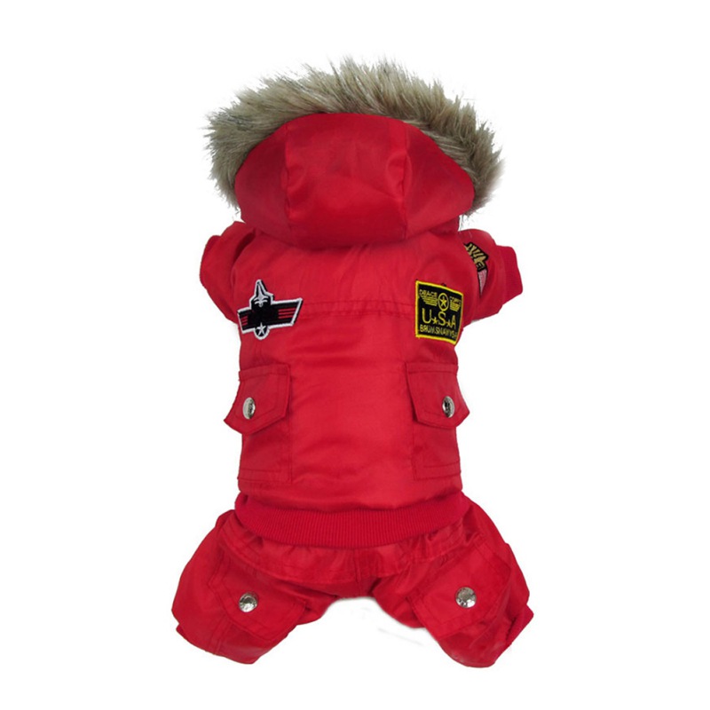 Warm Dog Coat Jacket Four Legs Jumpsuit Pants Apparel Winter Waterproof Pet Dog Clothes Fashion for Chihuahua Yorkie