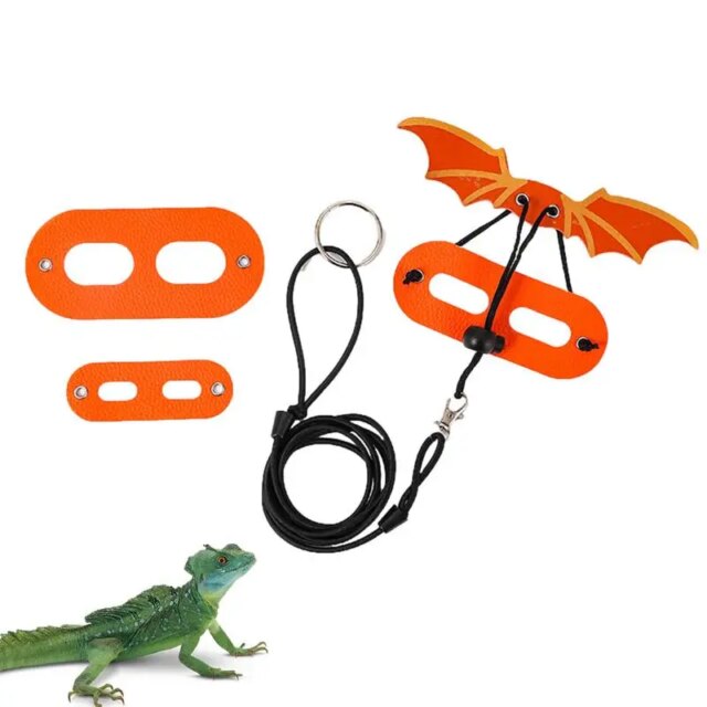 Bearded Dragon Harness And Leash 3 Size Harness Leash For Lizard Adjustable Reptile Training Lead Harness Flexible Animal