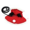 Christmas Bunny Vest Harness Outdoor Leash Set Rabbit Clothing Suit Small Pet Ferret Hamster Small Animal Clothes for Walking - Image 3