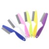 Pet Flea Tick Remover Comb - Stainless Steel MultiColor Grooming Tool for Dogs and Cats - Protects from Fleas, Lice, and Ticks - Image 4