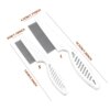 Pet Flea Tick Remover Comb - Stainless Steel MultiColor Grooming Tool for Dogs and Cats - Protects from Fleas, Lice, and Ticks - Image 5