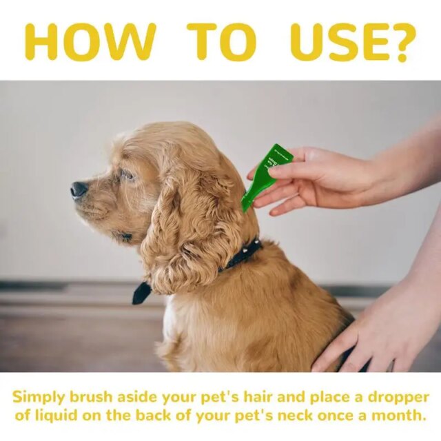 Cat Tick Spray Pet External Drops Long Lasting Tick Removal Tool Comfortable Pet Care Spray Tick Liquid Tick Removal Tool For - Image 4