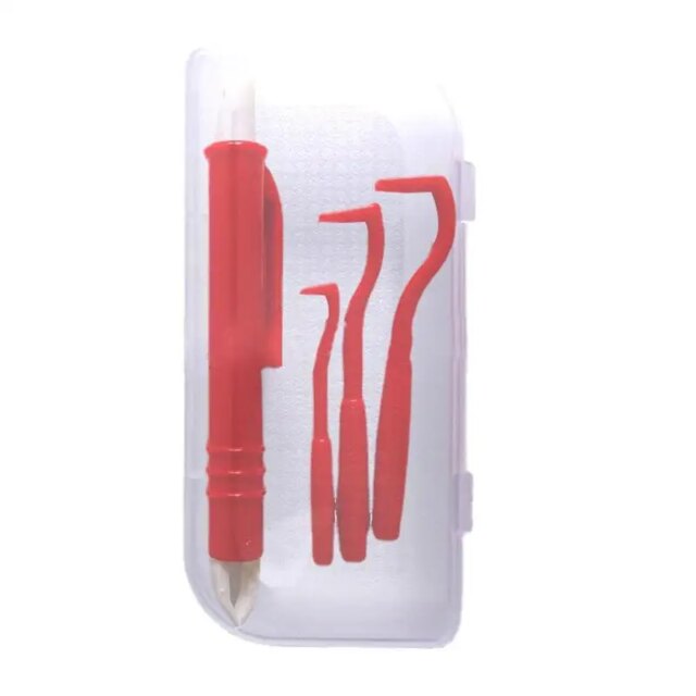 Dog Tick Remover Tool 4 pcs Tick Remover Kit for Cats and Dogs Flea Remover Comb Lice Supplies for Pet Dog Cat Human Horse - Image 5